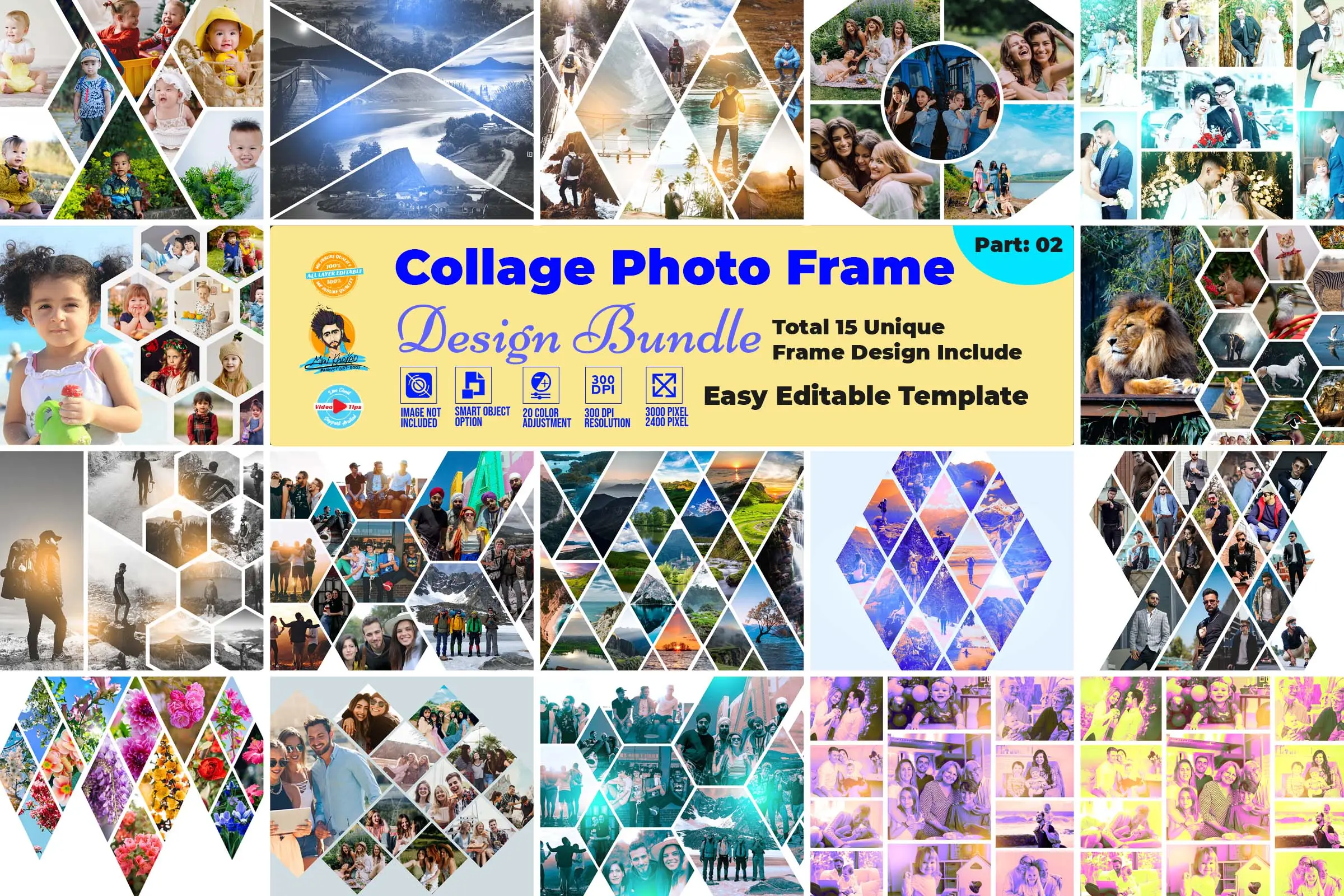 Unique Collage Photo Frame