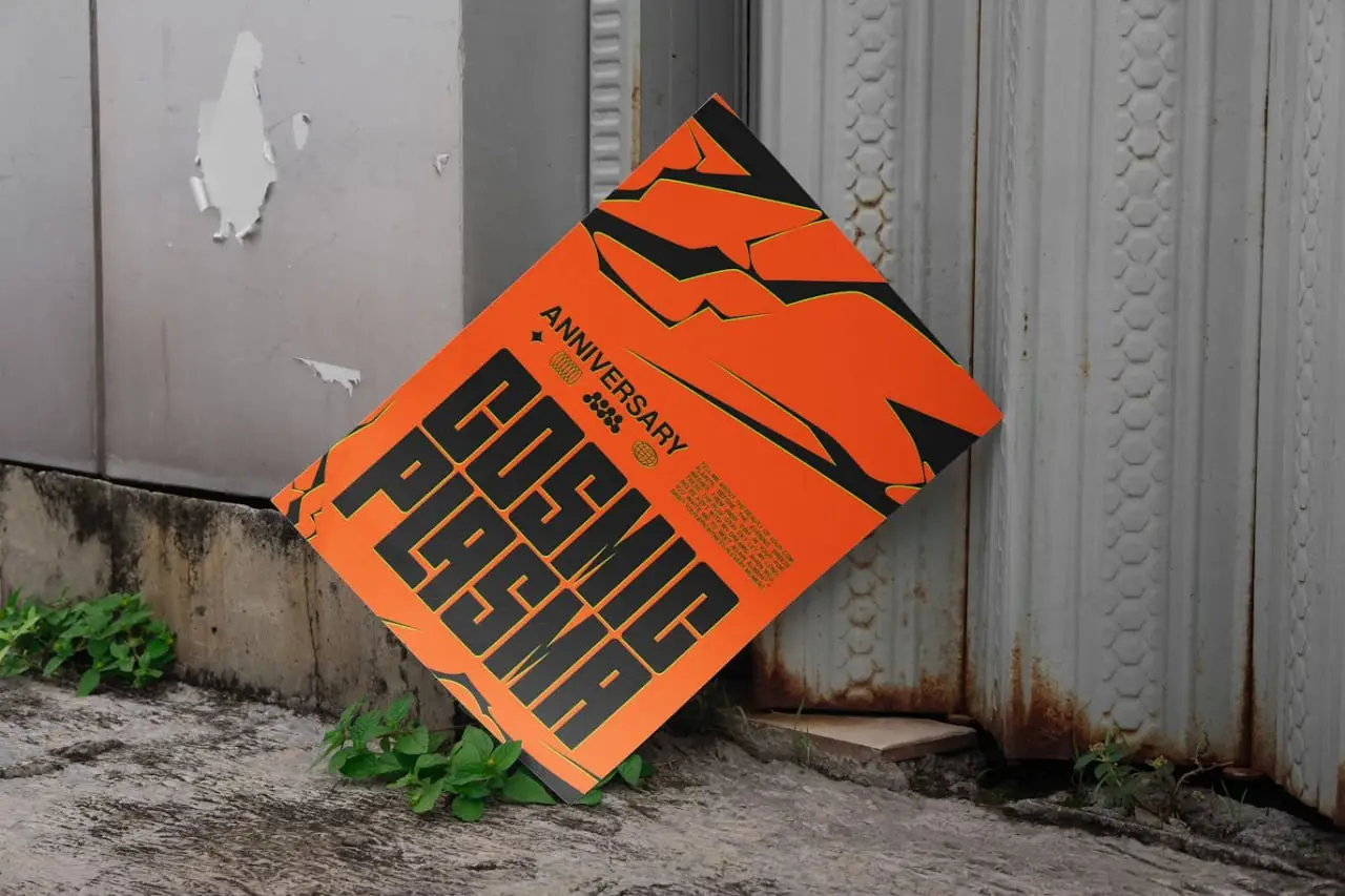 Urban A4 Poster Mockup
