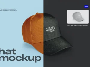 urban cap hat mockup 4