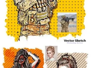 vectorsketchphotoshopaction
