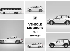vehicle mockups vol