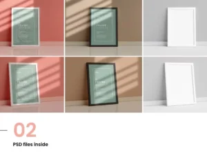 vertical frame mockup 4