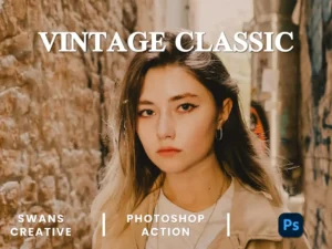 vintage classic photoshop action 2