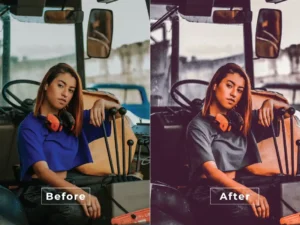 vintage film photoshop action 4