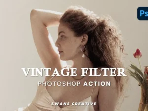 vintage filter photoshop action