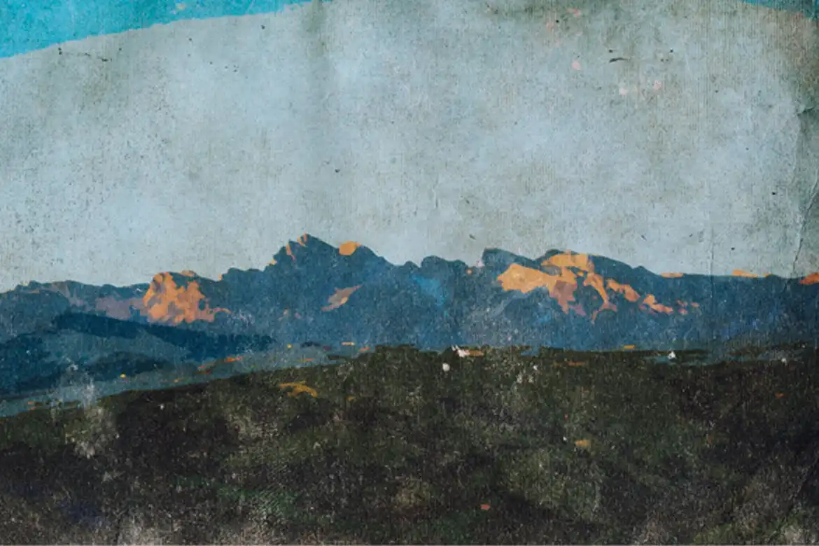 Vintage Landscape Poster Action