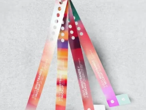 vinyl wristbands mockup vol
