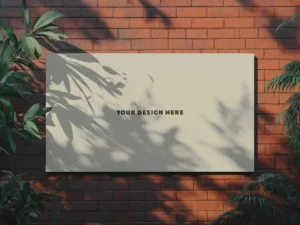 wall banner mockup 2