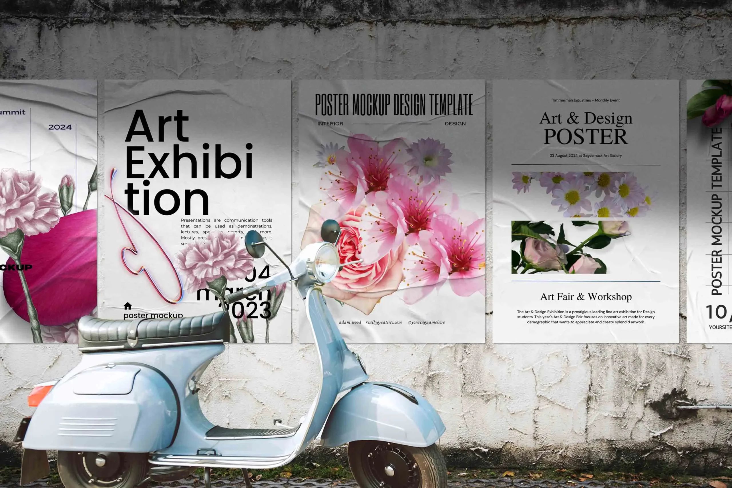 Wall Poster Mockup-322Hvc