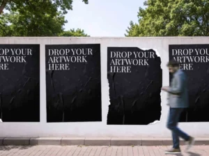 wall poster mockup 8h622sv