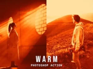 warm photoshop action w5fsbh