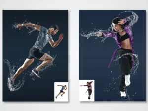 water photoshop action 4