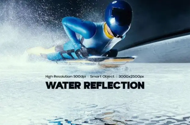 Water Reflection Photo Effect