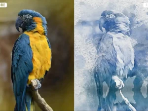 watercolor fx photoshop action 2