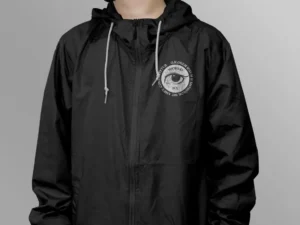 windbreaker jacket mockup