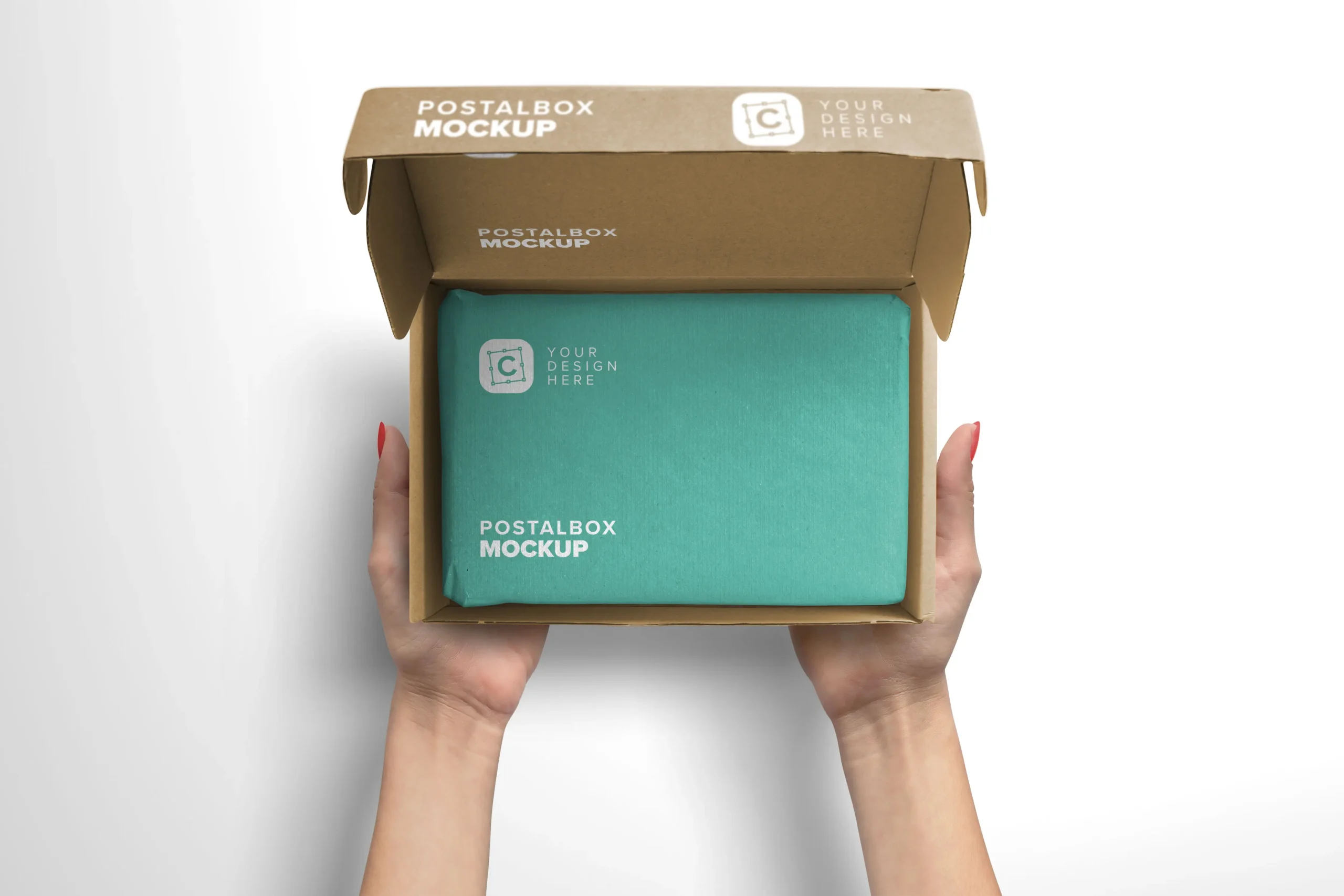 Woman Hand Opening Postal Box Mockup 2 woman hand opening postal box mockup 3