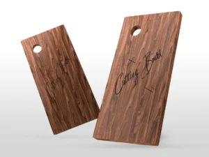 wooden cutting board mockups