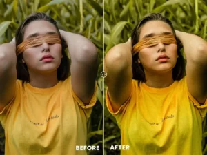 yellow effect action lightrom presets 5