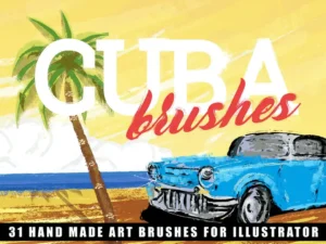 cuba illustrator brushes