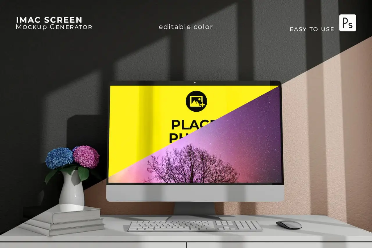 Imac Screen Mockup