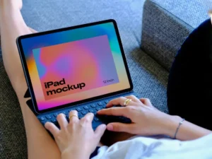 ipad mockup horizontal