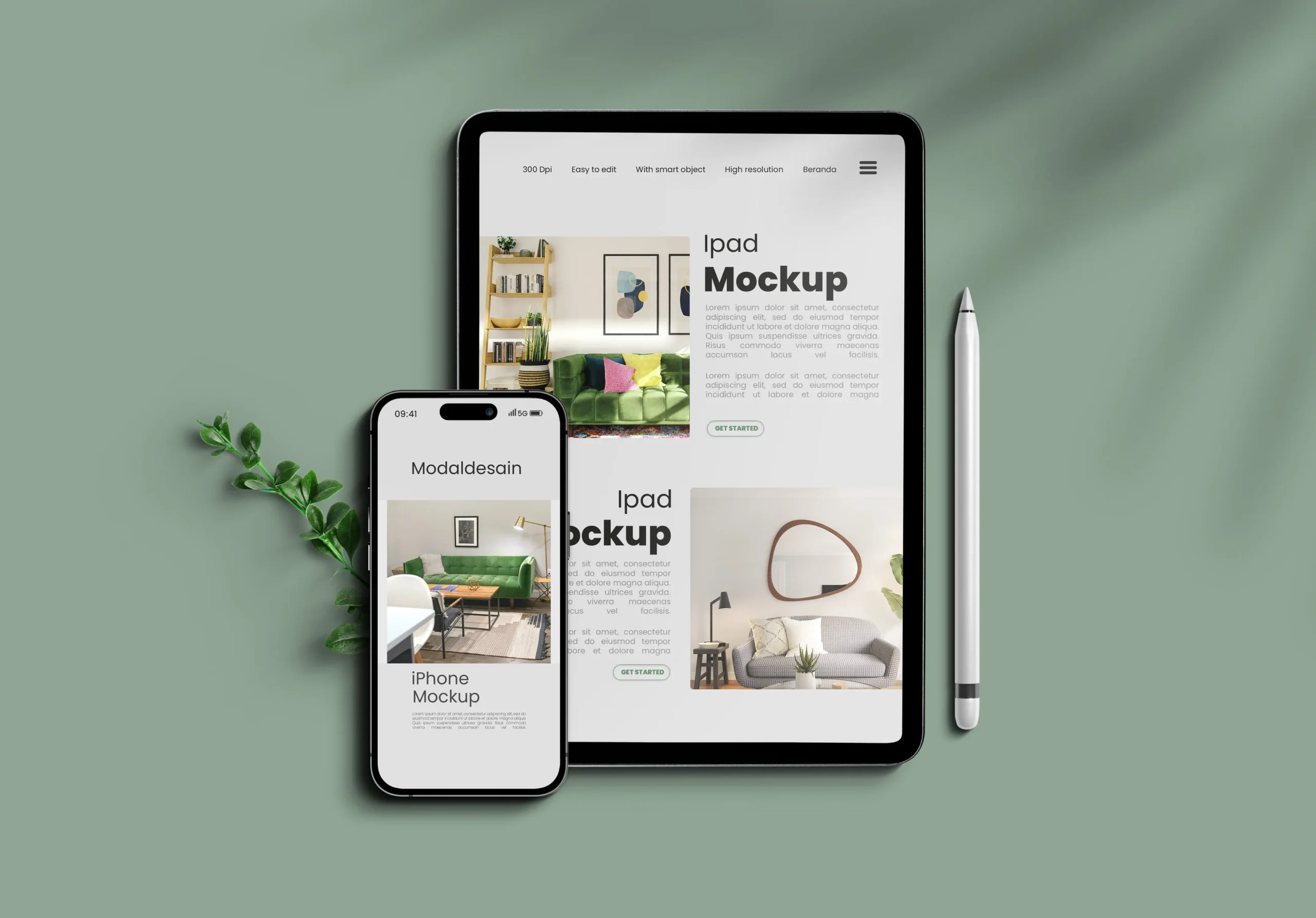 Iphone And Ipad Mockup Devices