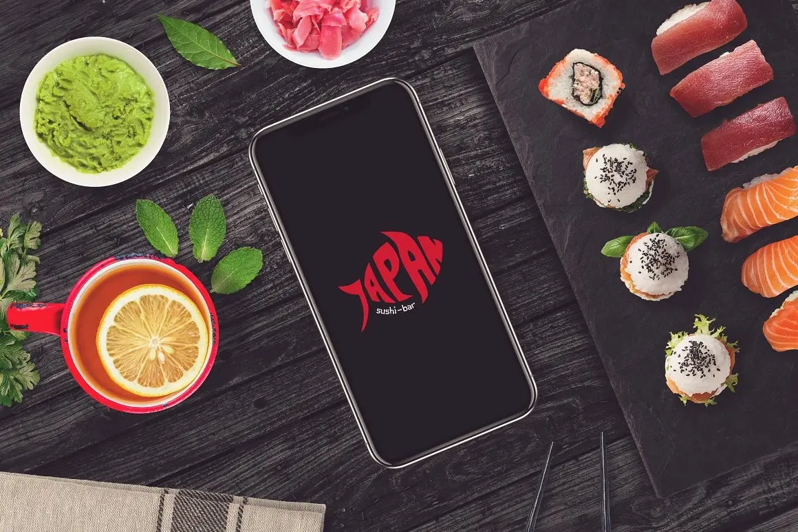 Sushi Bar Mock-ups 2