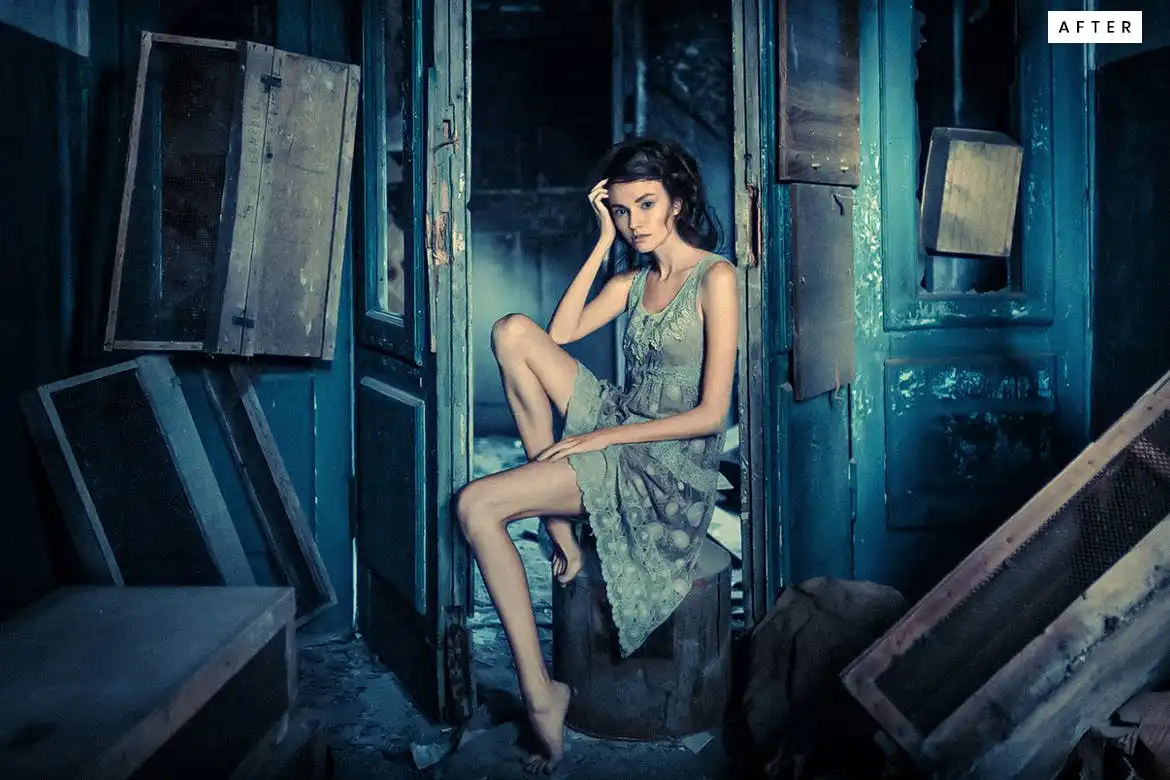 10 Neon Photoshop Action