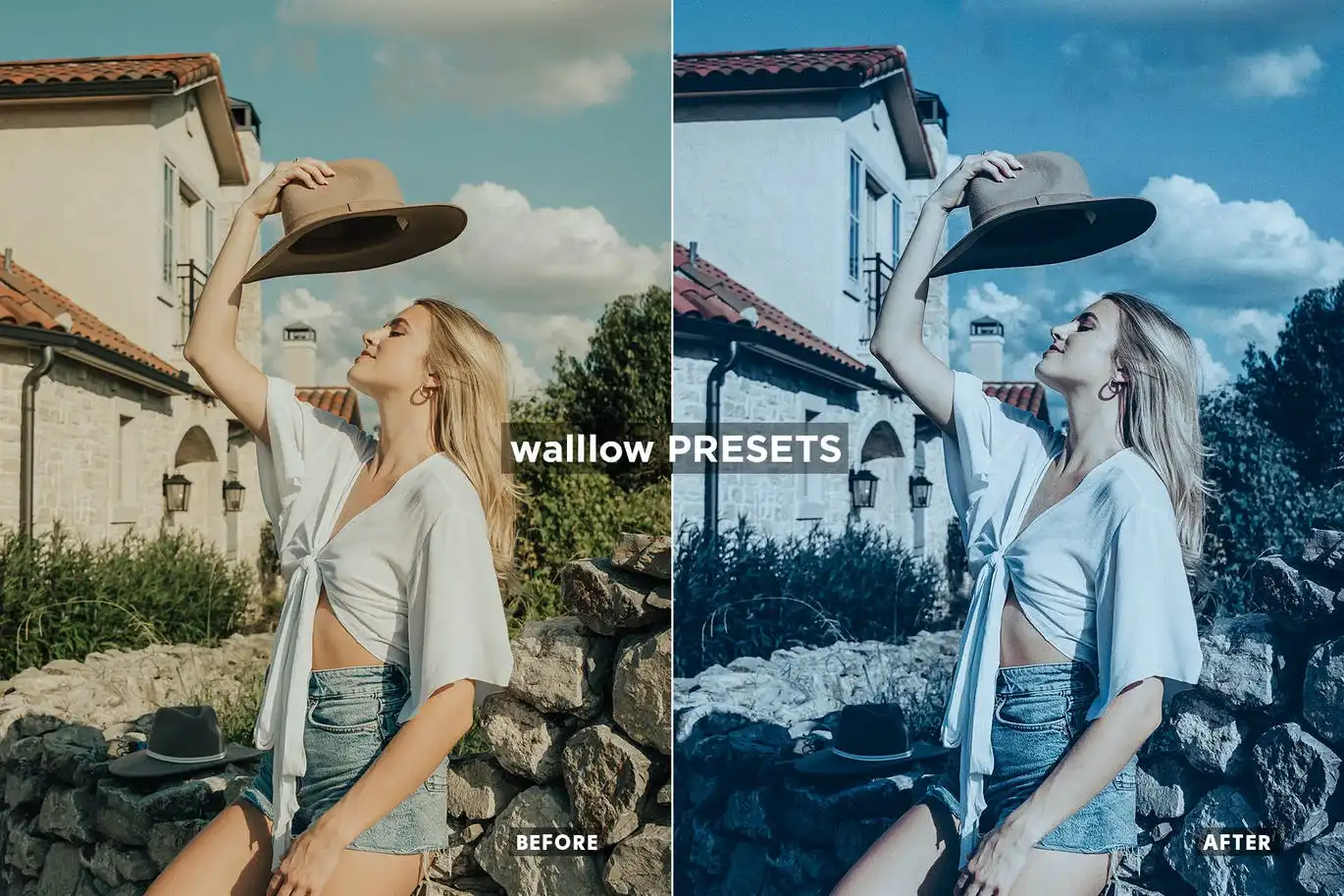 10 night glow presets mobile desktop lightroom 3
