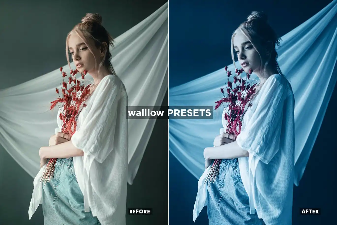 10 Night Glow Presets Mobile &amp; Desktop Lightroom