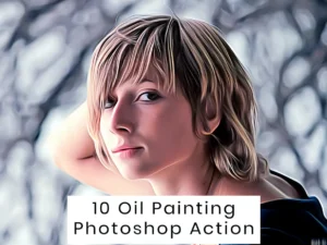 10 oil painting photoshop action 6
