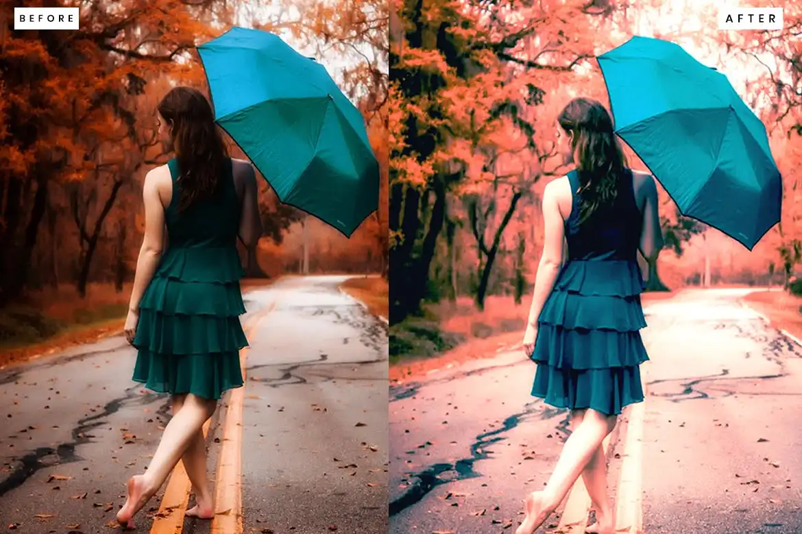 10 Olive Tones Photoshop Action 6 10 olive tones photoshop action 2