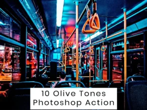 10 olive tones photoshop action 5
