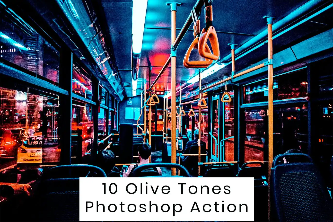 10 Olive Tones Photoshop Action