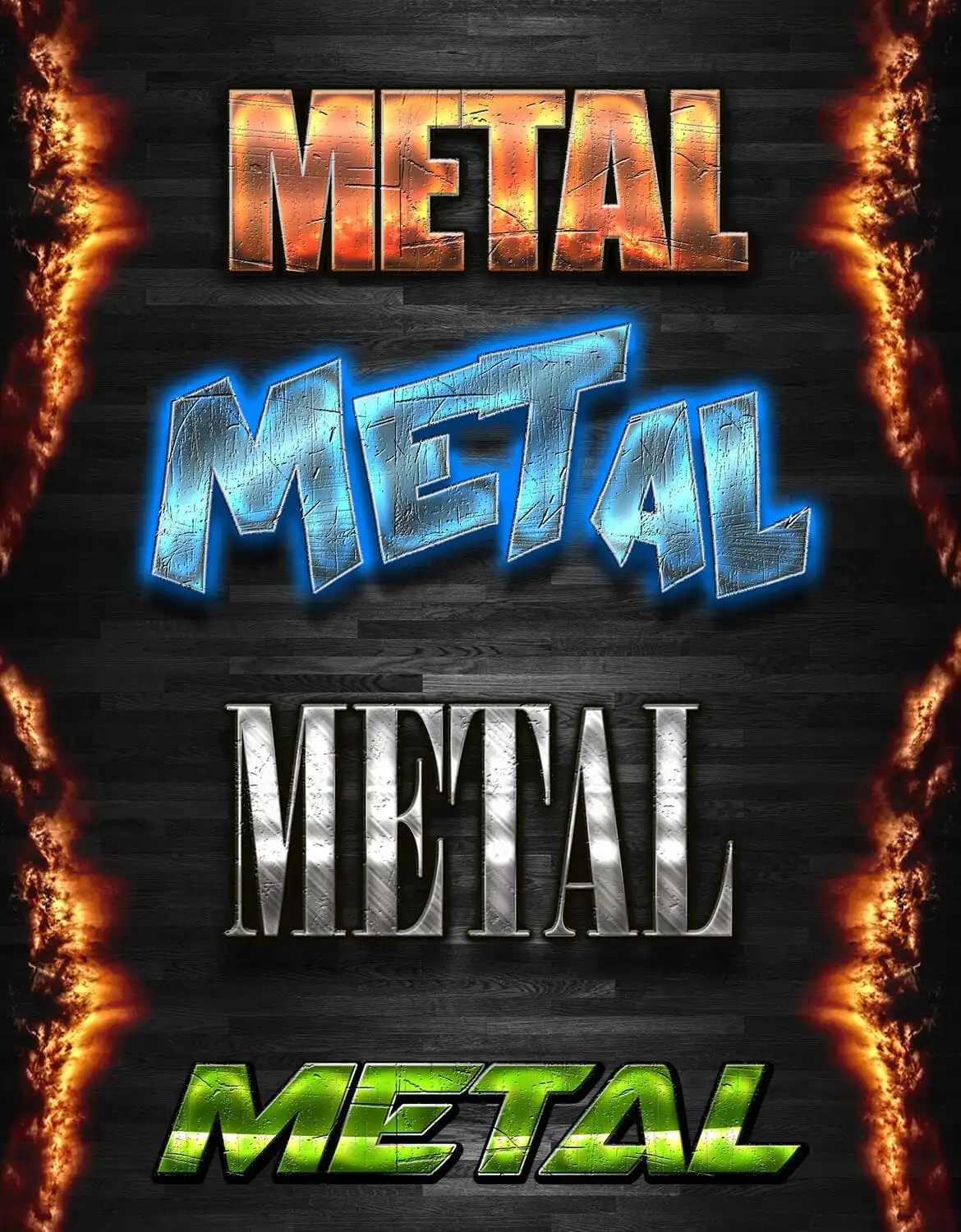 10 Photoshop Styles Metal Mix 5 10 photoshop styles metal mix 4 1