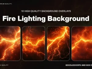 10 fire lighting background overlay1
