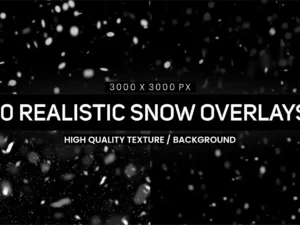 10 realistic snow overlays1