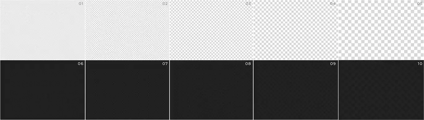 10 Transparency Grids