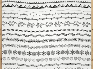 100 pattern brushes9 graphic styles 9