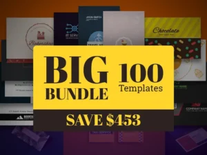 100 business card template bundle01
