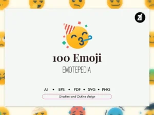100 emoji icon pack1