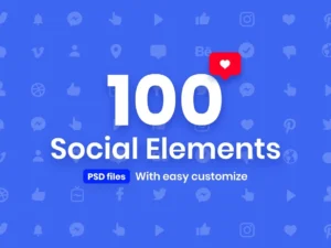 100 handy social elements1