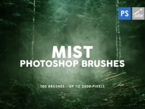 100 mist photoshop stamp brushes1