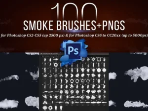 100 photoshop smoke brushes pngs1