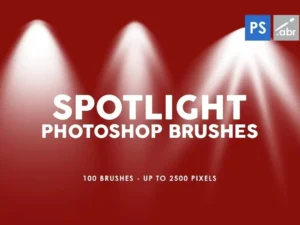 100 spotlight photoshop brushes1