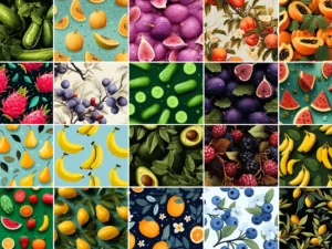 1000 fruit patterns 3