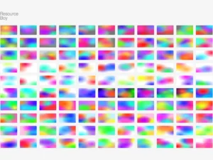 1000 gradient backgrounds vol 10