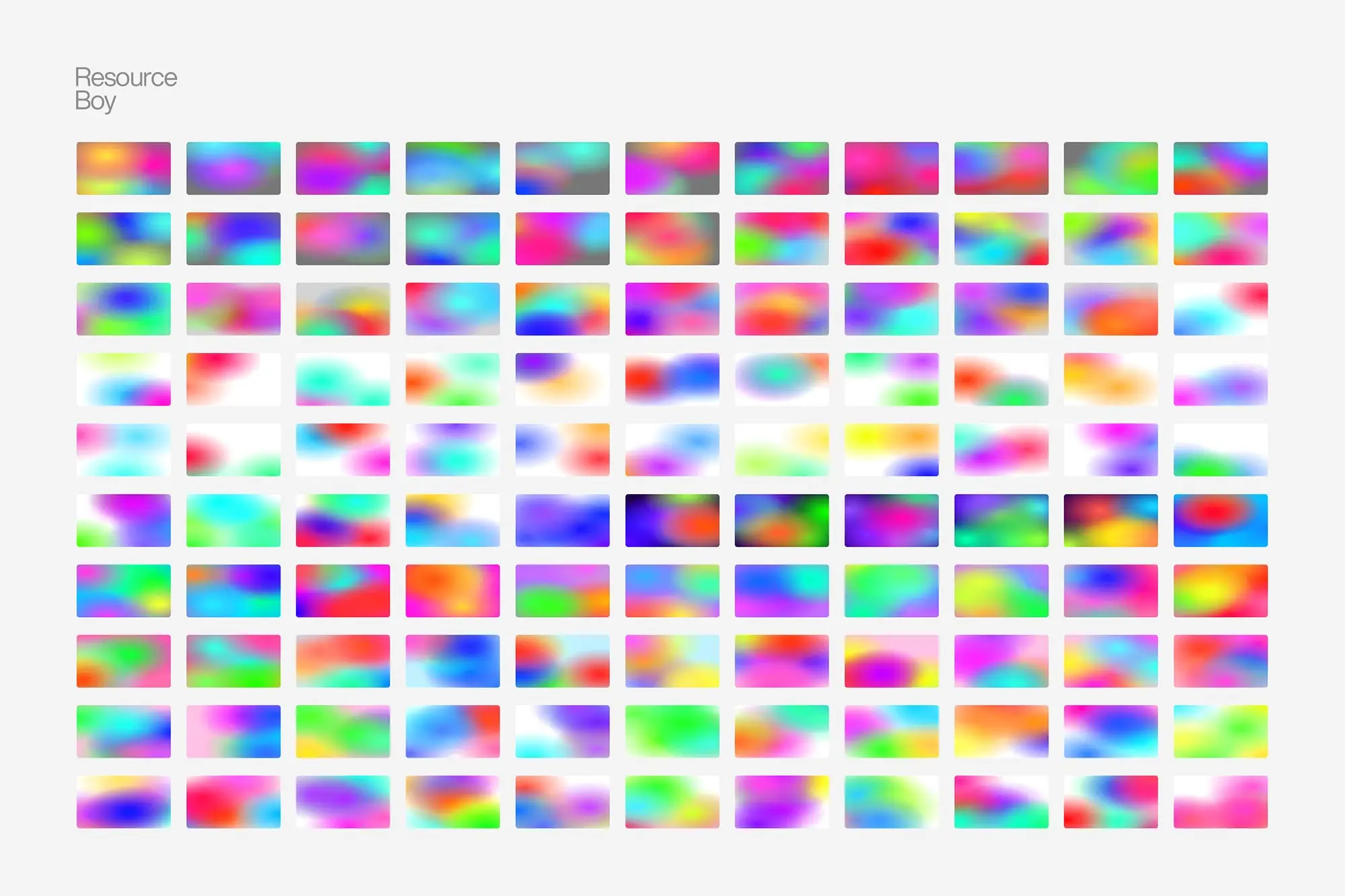 1000 Gradient Backgrounds Vol