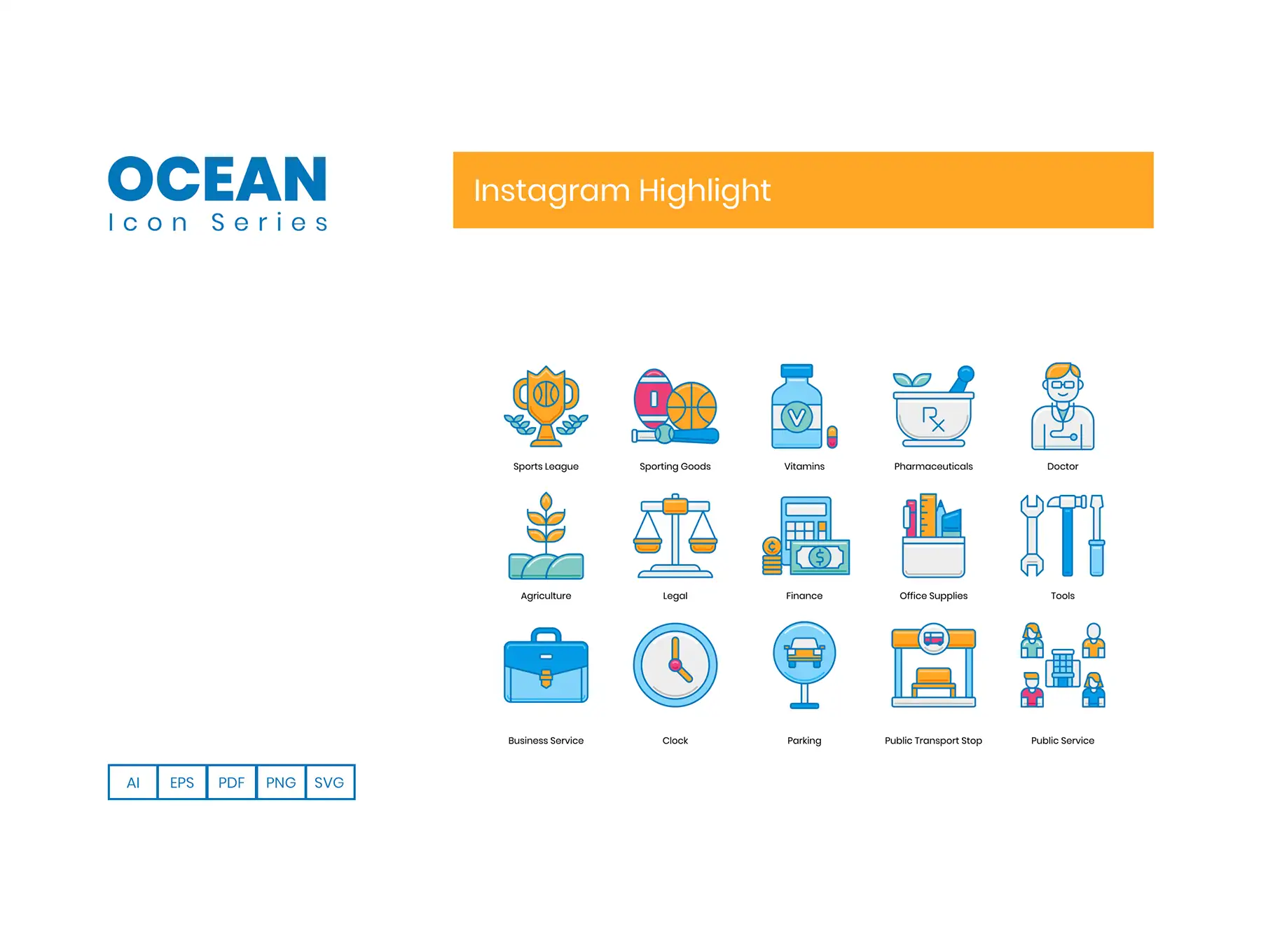 105 Instagram Highlight Cover Icons | Ocean Series 6 105 instagram highlight cover icons ocean series5