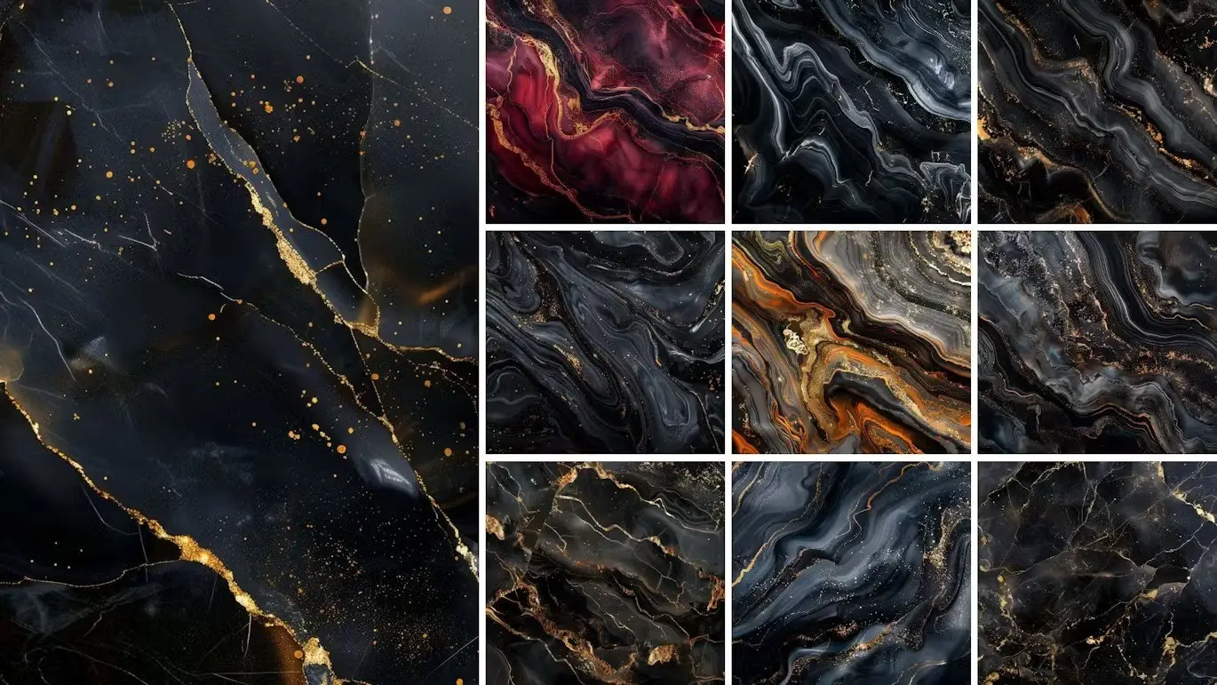 12 Black Gold Marble Textures 3 12 black gold marble textures2